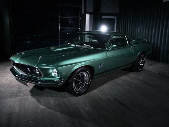 1968 Ford Mustang I, зелёный, 26500000 рублей