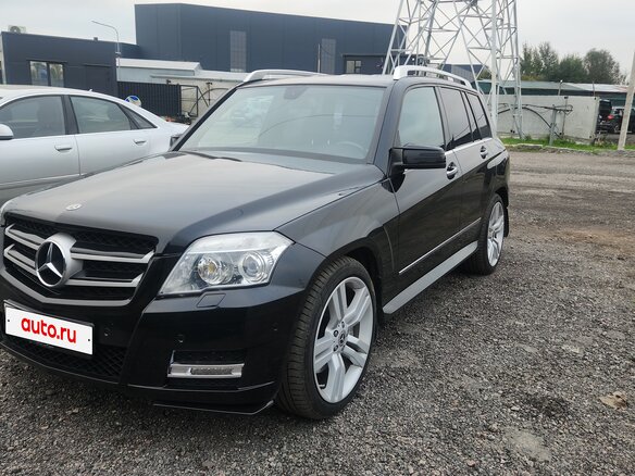2011 Mercedes-Benz GLK-Класс 220 CDI I (X204), чёрный - вид 2