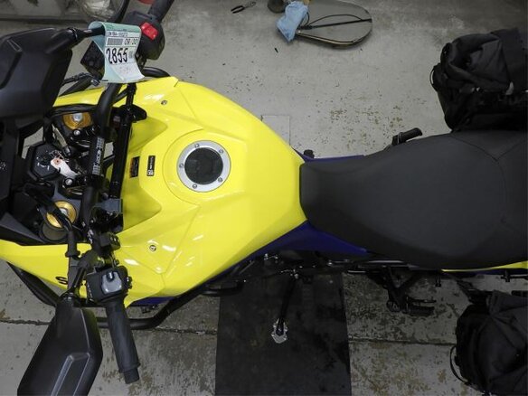 2024 Suzuki V-Strom 800DE, жёлтый - вид 11