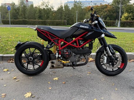 2010 Ducati Hypermotard, чёрный, 600000 рублей, вид 1