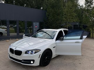 2015 BMW 5 серии Long 528Li VI (F10/F11/F07) Рестайлинг, белый, 2400000 рублей, вид 3