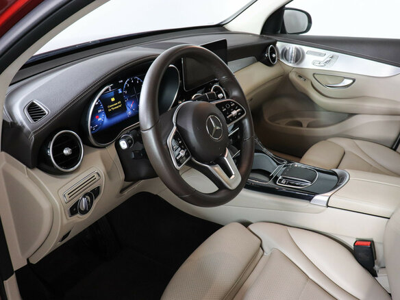 2019 Mercedes-Benz GLC Coupe 300 I (C253) Рестайлинг, красный - вид 8