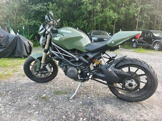 2012 Ducati Monster 1100, зелёный, 450000 рублей, вид 2