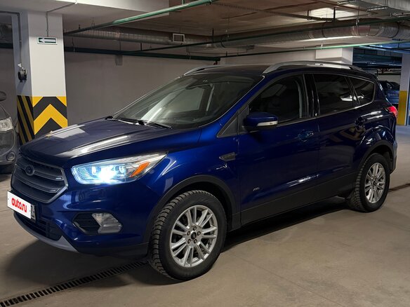 2016 Ford Kuga II Рестайлинг, синий, 1890000 рублей - вид 27