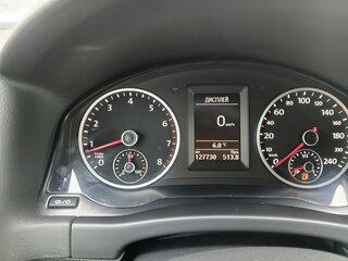 2013 Volkswagen Tiguan I Рестайлинг, синий, 900000 рублей, вид 3