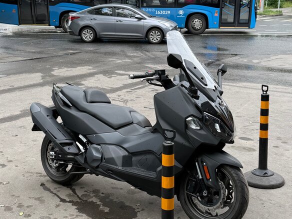 2022 Sym Maxsym TL 500, чёрный, 550000 рублей - вид 6