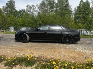 2013 Audi A8 Long III (D4), чёрный, 1700000 рублей, вид 5