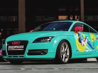 2007 Audi TT II (8J), голубой, 2100000 рублей, вид 1