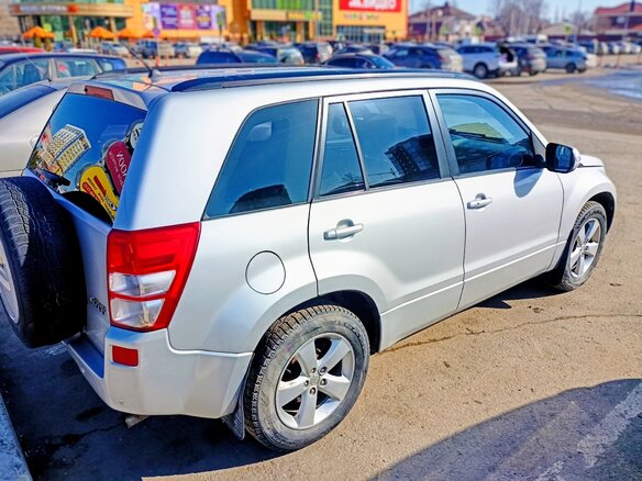 2008 Suzuki Grand Vitara II Рестайлинг, серебристый, 920000 рублей - вид 4