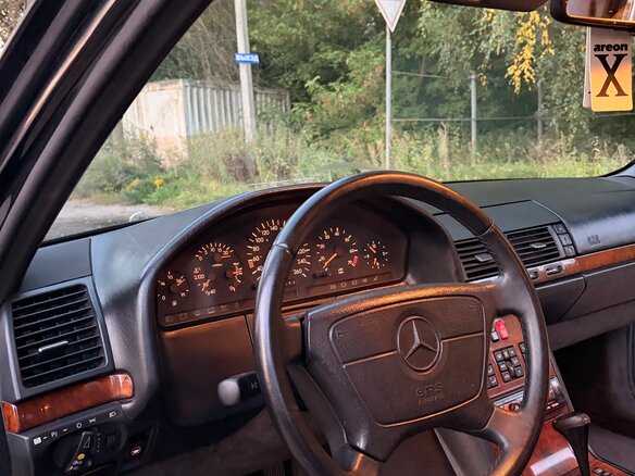 1994 Mercedes-Benz S-Класс 320 Long 5-speed III (W140), чёрный - вид 28