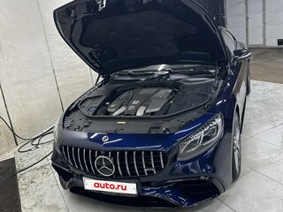 2015 Mercedes-Benz S-Класс AMG 63 AMG III (W222, C217), синий, 6750000 рублей, вид 2