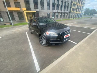 2008 Audi Q7 I (4L), чёрный, 1180000 рублей, вид 2