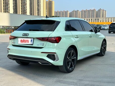 2023 Audi A3 Sportback 35 TFSI IV (8Y), зелёный, 2100000 рублей, вид 5
