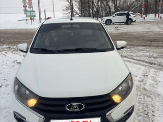2018 Lada (ВАЗ) Granta I Рестайлинг, белый, 580000 рублей, вид 1
