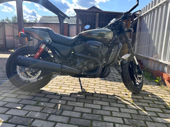 2017 Harley-Davidson Street Rod, зелёный, 520000 рублей - вид 8