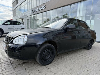 2007 Lada (ВАЗ) Priora I, чёрный, 110085 рублей, вид 3