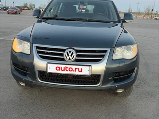 2009 Volkswagen Touareg I Рестайлинг, чёрный, 950000 рублей, вид 1