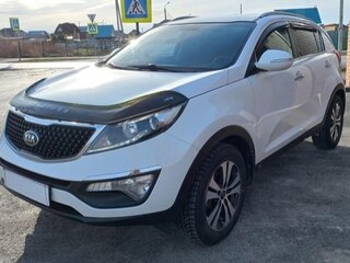 2015 Kia Sportage III Рестайлинг, белый, 1290000 рублей, вид 1
