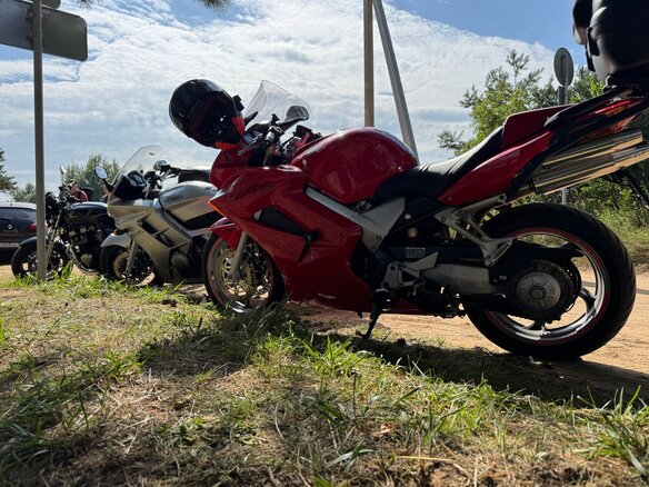2004 Honda VFR 800, красный, 535000 рублей - вид 5