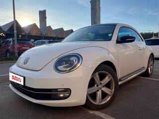 2014 Volkswagen Beetle II (A5), белый, 1350000 рублей, вид 3
