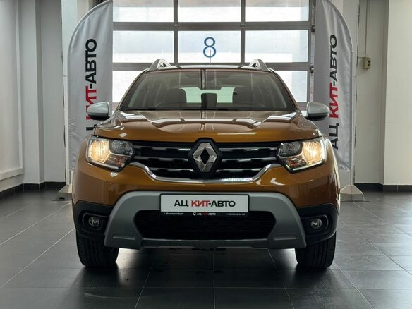 2021 Renault Duster II, оранжевый - вид 3