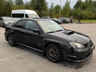 2006 Subaru Impreza WRX II Рестайлинг 2, чёрный, 1090000 рублей, вид 2