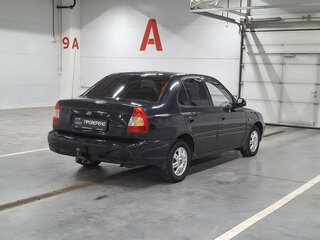 2010 Hyundai Accent ТагАЗ II, чёрный, 470000 рублей, вид 5