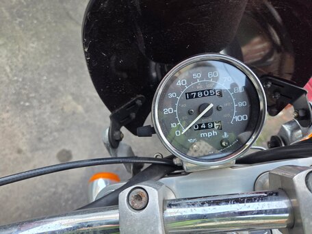 2007 Honda Shadow 600, чёрный, 280000 рублей, вид 3