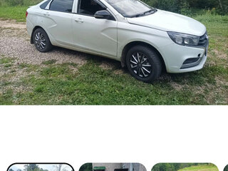 2017 Lada (ВАЗ) Vesta I, белый, 360000 рублей, вид 2