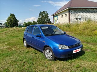 2008 Lada (ВАЗ) Kalina I, синий, 180000 рублей, вид 3