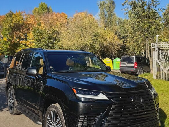 2022 Lexus LX 600 IV, чёрный, 16500000 рублей