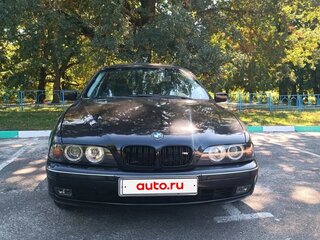 1998 BMW 5 серии 520i IV (E39), чёрный, 550000 рублей, вид 4