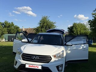 2017 Hyundai Creta I, белый, 1590000 рублей, вид 2