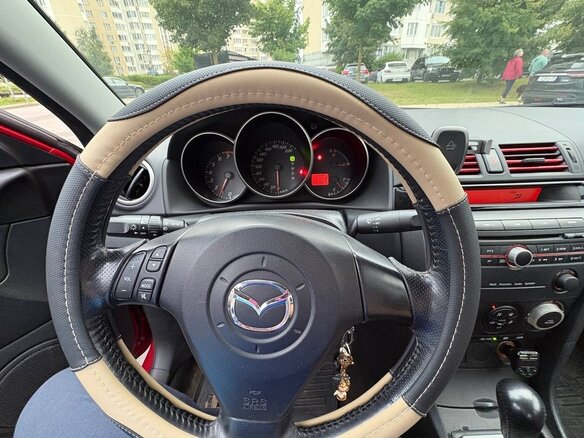 2005 Mazda 3 I (BK), красный - вид 6