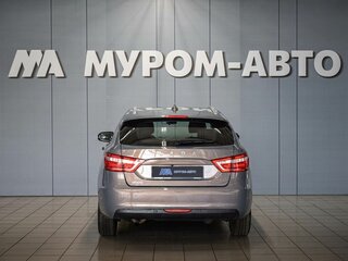 2021 Lada (ВАЗ) Vesta SW I, серый, 1130000 рублей, вид 4