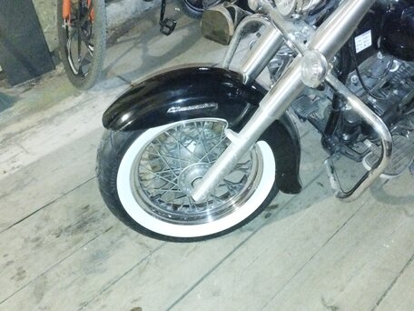 1996 Yamaha XVS400 Drag Star, чёрный, 335000 рублей, вид 4