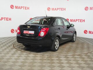 2014 Chevrolet Aveo II, чёрный, 623000 рублей, вид 5