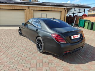 2017 Mercedes-Benz S-Класс AMG 63 AMG Long III (W222, C217) Рестайлинг, чёрный, 7900000 рублей, вид 4