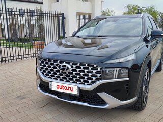 2021 Hyundai Santa Fe IV Рестайлинг, чёрный, 3400000 рублей, вид 3