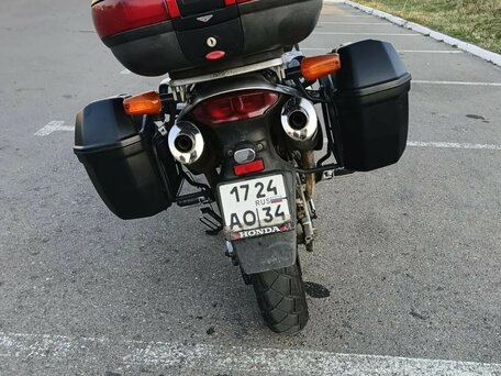 2003 Honda XL1000V Varadero, серебристый, 500000 рублей, вид 4