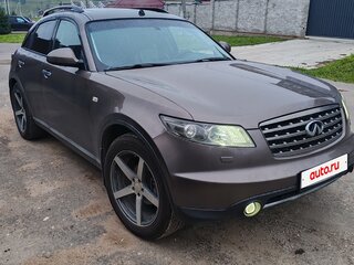 2007 Infiniti FX35 I (S50) Рестайлинг, коричневый, 770000 рублей, вид 3
