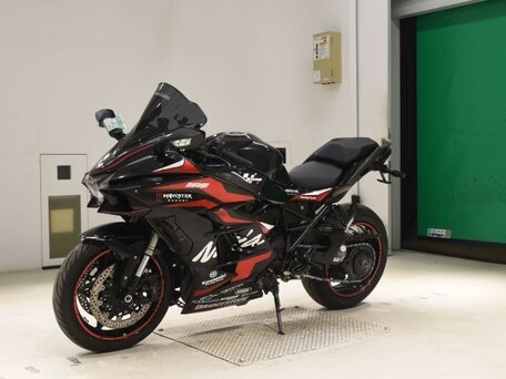 2018 Kawasaki Ninja H2 SX, чёрный, 1157000 рублей, вид 4