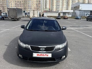 2010 Kia Cerato 6-speed II, чёрный, 390000 рублей, вид 1