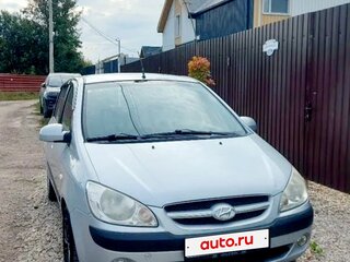 2006 Hyundai Getz I Рестайлинг, серебристый, 485000 рублей, вид 3