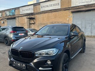 2015 BMW X6 30d II (F16), чёрный, 2900000 рублей, вид 1