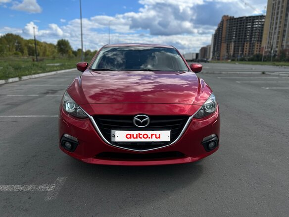 2014 Mazda 3 III (BM), красный, 1350000 рублей - вид 3