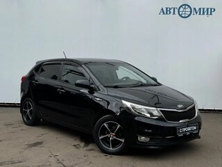 2016 Kia Rio III Рестайлинг, чёрный, 919000 рублей, вид 3