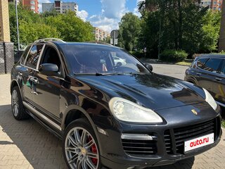 2008 Porsche Cayenne Turbo I Рестайлинг (957), чёрный, 1415000 рублей, вид 2