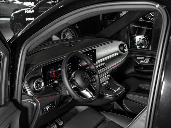 2026 Mercedes-Benz V-Класс 300 d экстра длинный III (W447) Рестайлинг 2, чёрный - вид 13