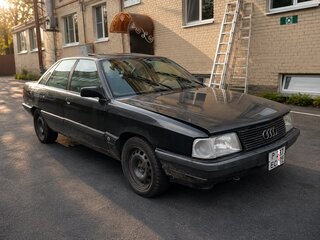 1988 Audi 100 III (C3) Рестайлинг, чёрный, 109000 рублей, вид 2